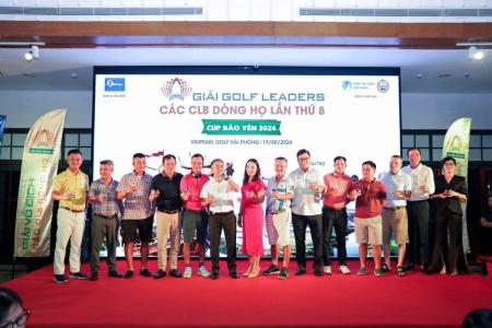 CLB Hoàng Huỳnh vô địch đồng đội Giải Golf Leaders các CLB Dòng Họ - Cúp Bảo Yến 2024