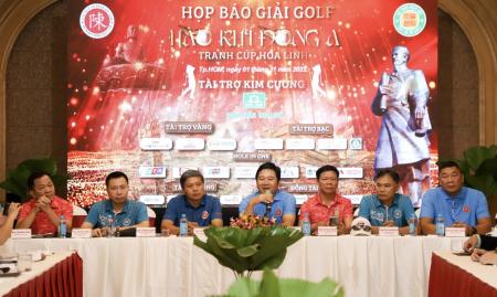 Khởi động giải Golf họ Trần – Hào Khí Đông A lần 2 tranh cúp Hoa Linh năm 2022