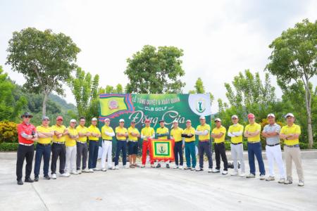 Đội tuyển golf Đặng Gia làm Lễ tổng duyệt và Lễ xuất quân tại sân Hilltop Valley Golf Club