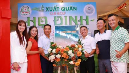 CLB Golf Họ Đinh phấn đấu thứ hạng cao ở giải VĐ Các CLB Dòng Họ-JYMEC Cup 2023