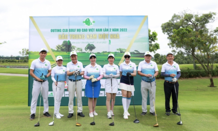 Hấp dẫn Giải golf dòng họ Cao lần II tại Việt Nam