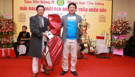 Golfer Trần Đình Luân vô địch Giải ra mắt CLB Golf Họ Trần